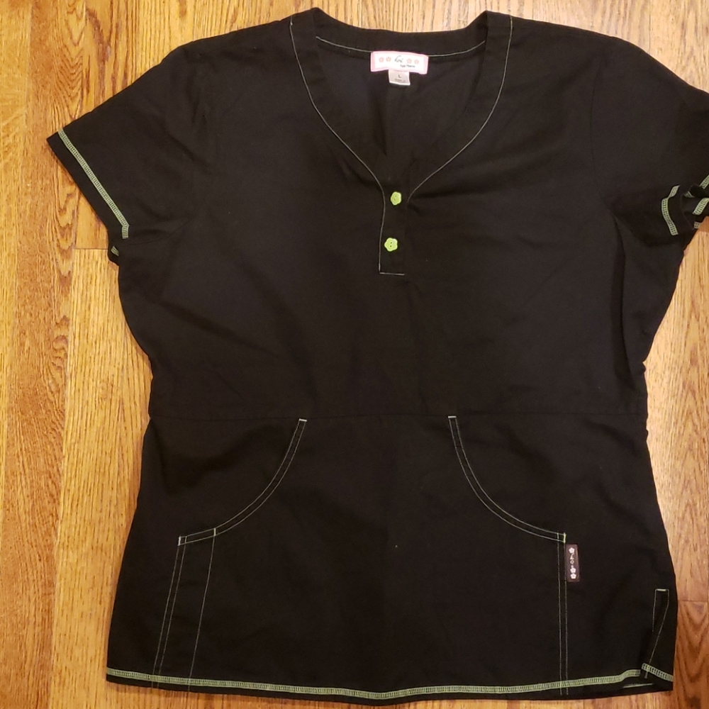Koi scrub top